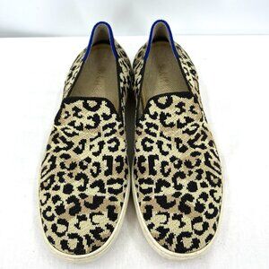 Rothy’s The Original Slip On Sneaker In Leopard Women’s 7.5 M
